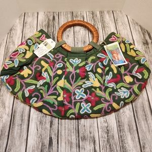 Fair trade tapestry bag Reversible‎